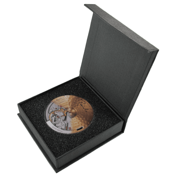 Geschenkverpackung für runde USB Karten