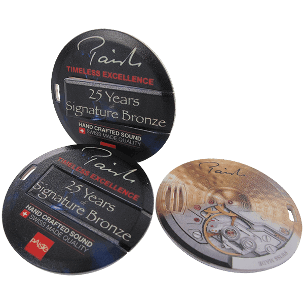 Runde USB Card mit Firmenlogo