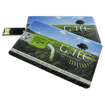 USB Karten mit Bedruckung