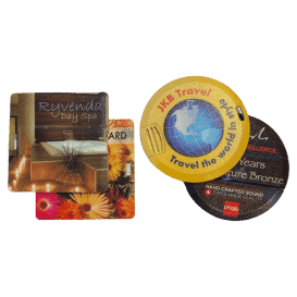 Runde USB Karten mit Bedruckung